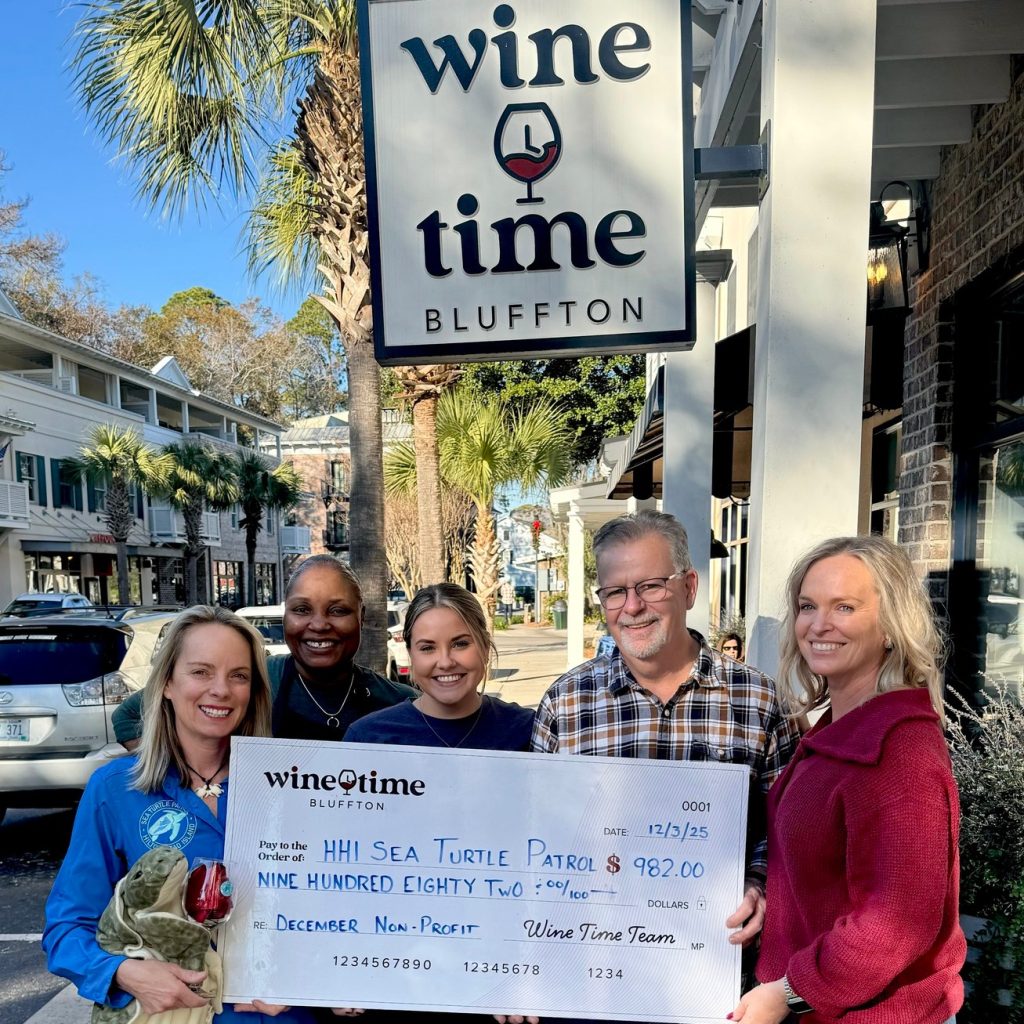 Wine Time Bluffton Fundraiser for Sea Turtle Patrol HHI