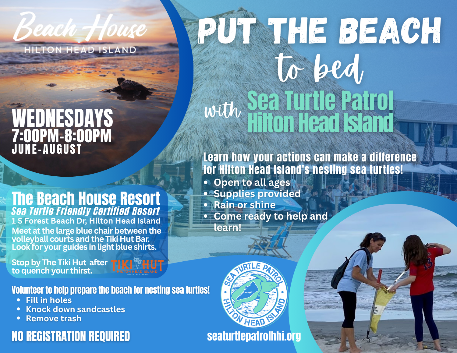 Put the Beach to Bed at The Beach House with Sea Turtle Patrol HHI