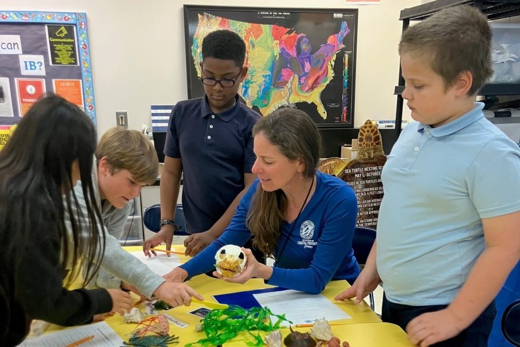 Hilton Head Island Elementary School Sea Turtle Education with Sea Turtle Patrol HHI